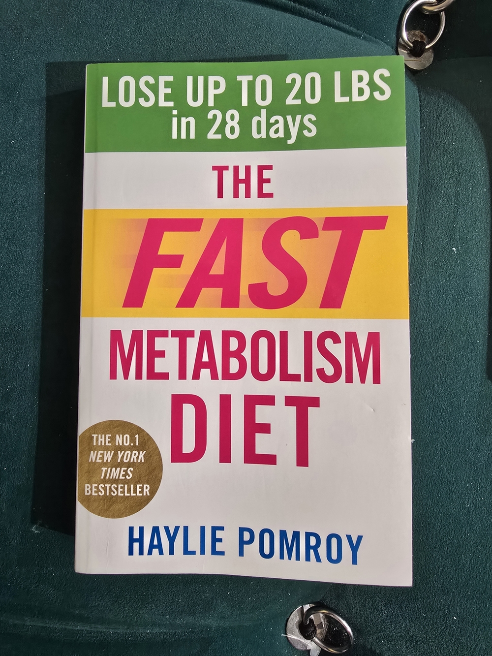 The Fast Metabolism Diet - White & Pink Cover